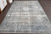 1960'lardan Anadolu kökenli oryantal desenli el dokuma vintage halı, 199x307 cm