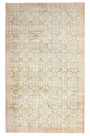 Bordered Antique Hereke Area Rug