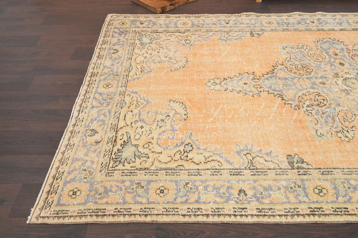 Tek parça el dokuma vintage halı 185x303 cm (5,61 m²) – Pera Halı
