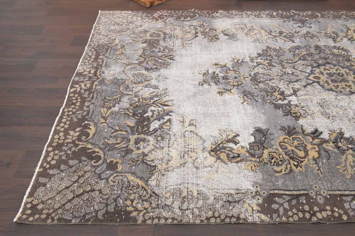 Tek parça el dokuma vintage halı 199x320 cm (6,37 m²) – Pera Halı