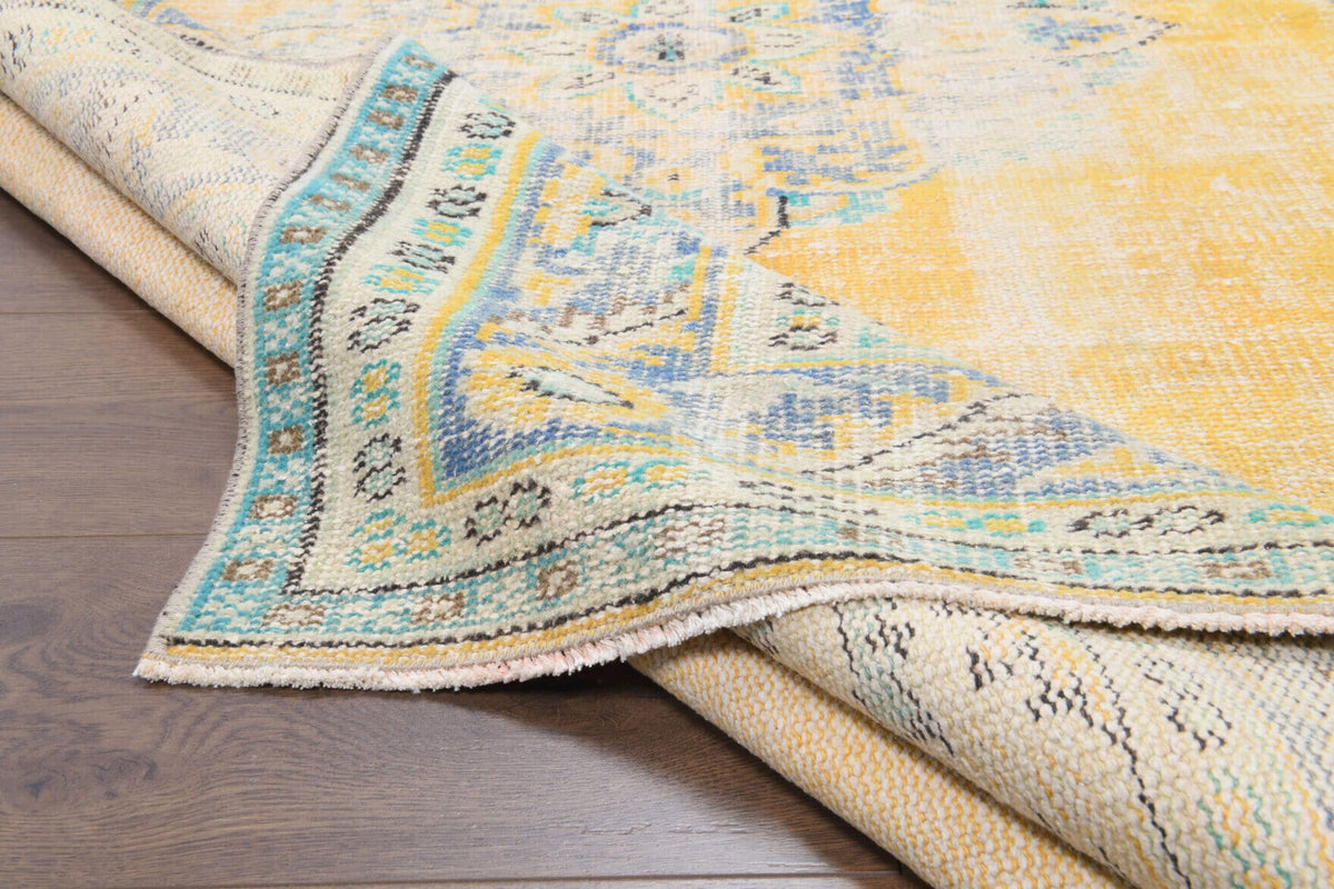 Vintage Anatolian Oriental Area Rug