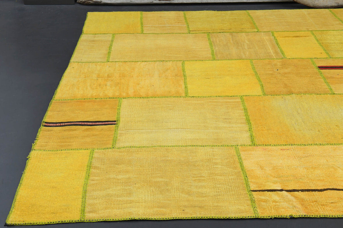 Tek parça patchwork vintage halı 292x416 cm (12,15 m²) – Pera Halı