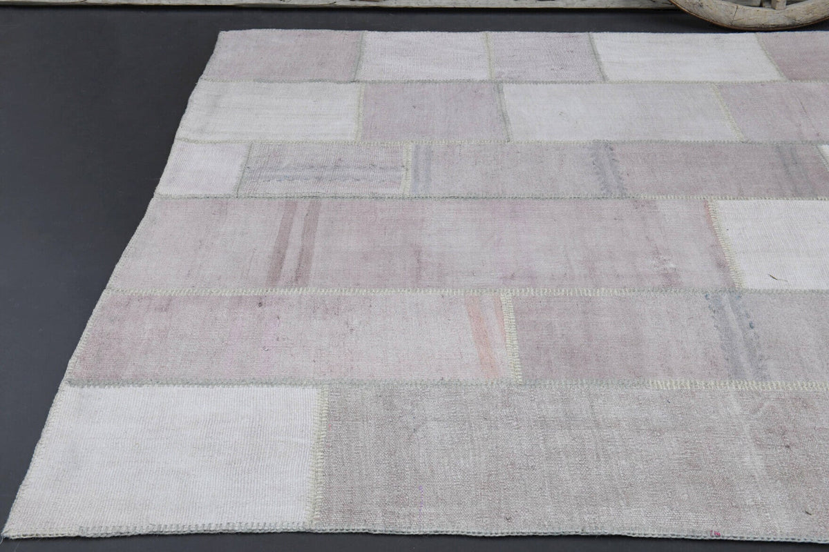 Tek parça patchwork vintage halı 220x368 cm (8,1 m²) – Pera Halı