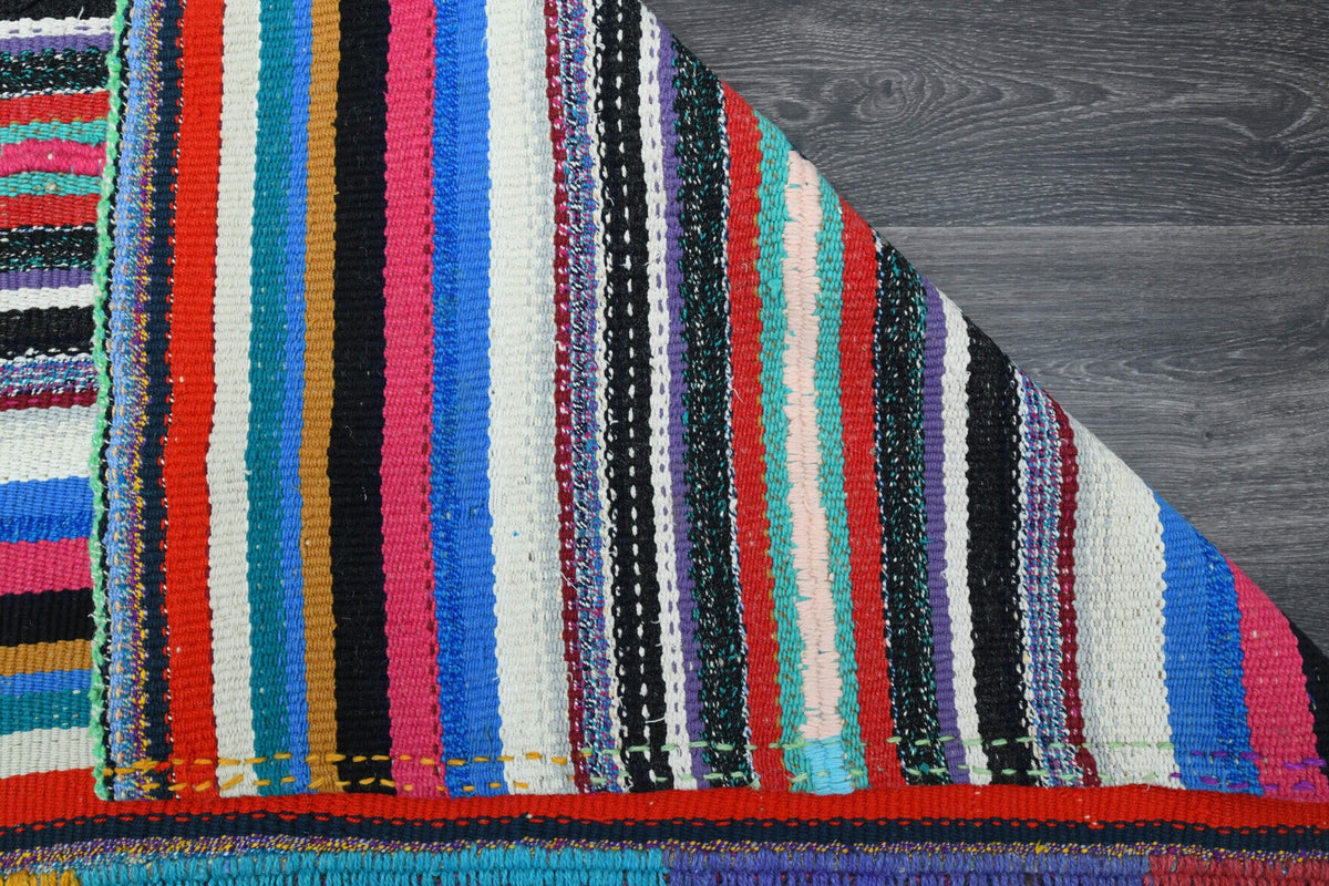 Vintage Multi-Color Kilim Rug