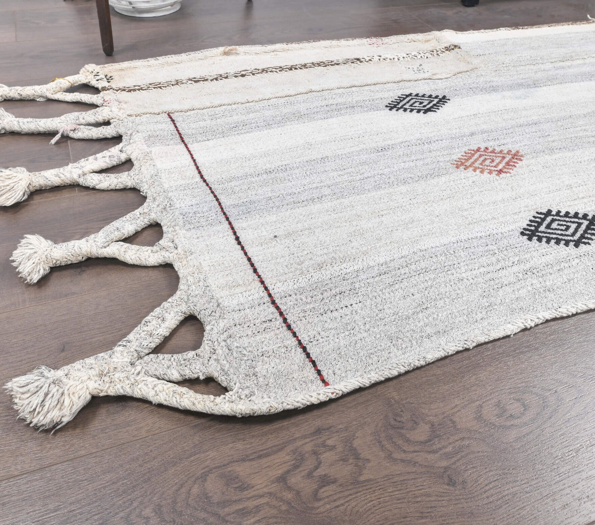 Tek parça vintage kilim yolluk 80x250 cm (2 m²) – Pera Halı