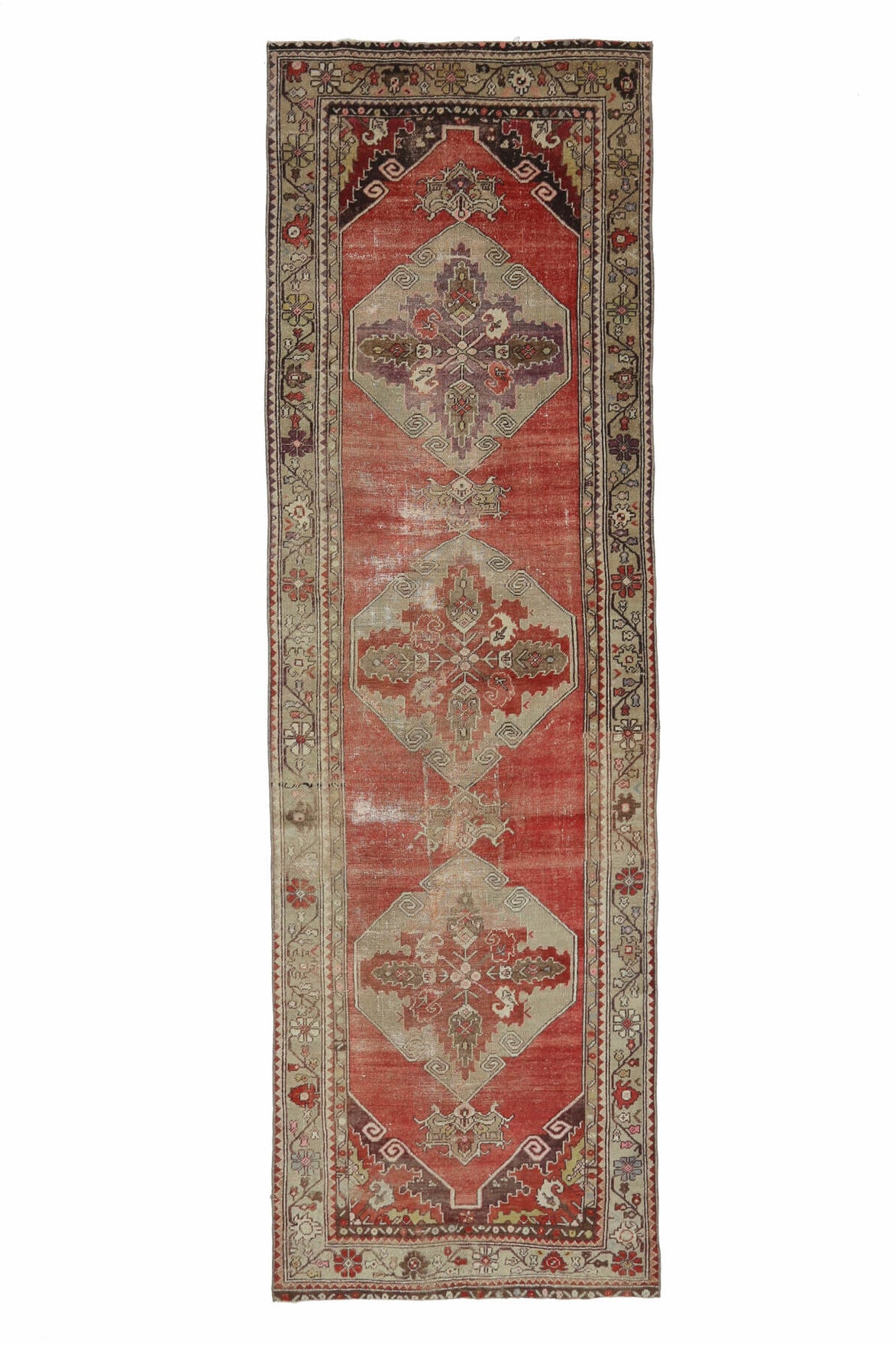 Vintage Oushak Runner Rug