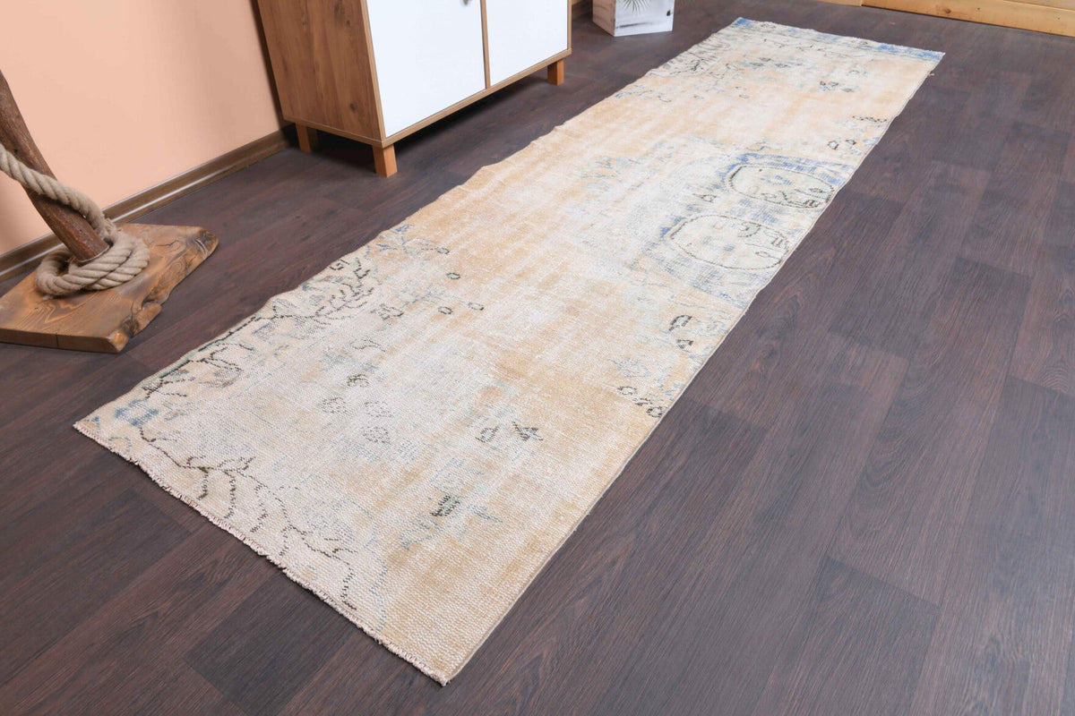 Oushak Vintage Runner Rug - 30352