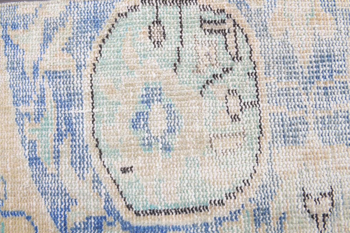 Oushak Vintage Runner Rug - 30352