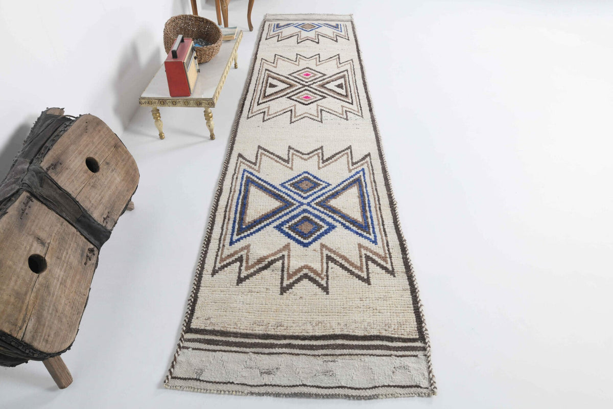 1970&prime;s Original Vintage Oushak Runner Rug
