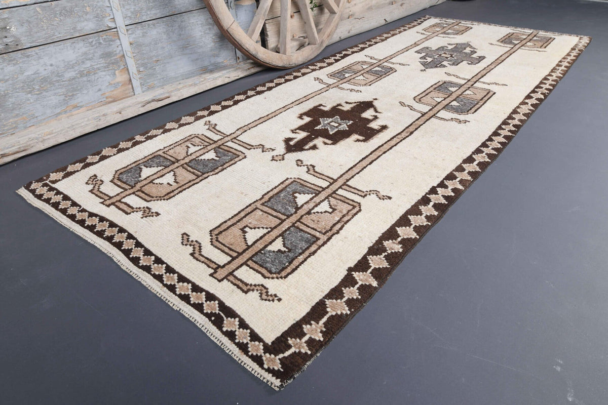 Vintage Oushak Runner Rug