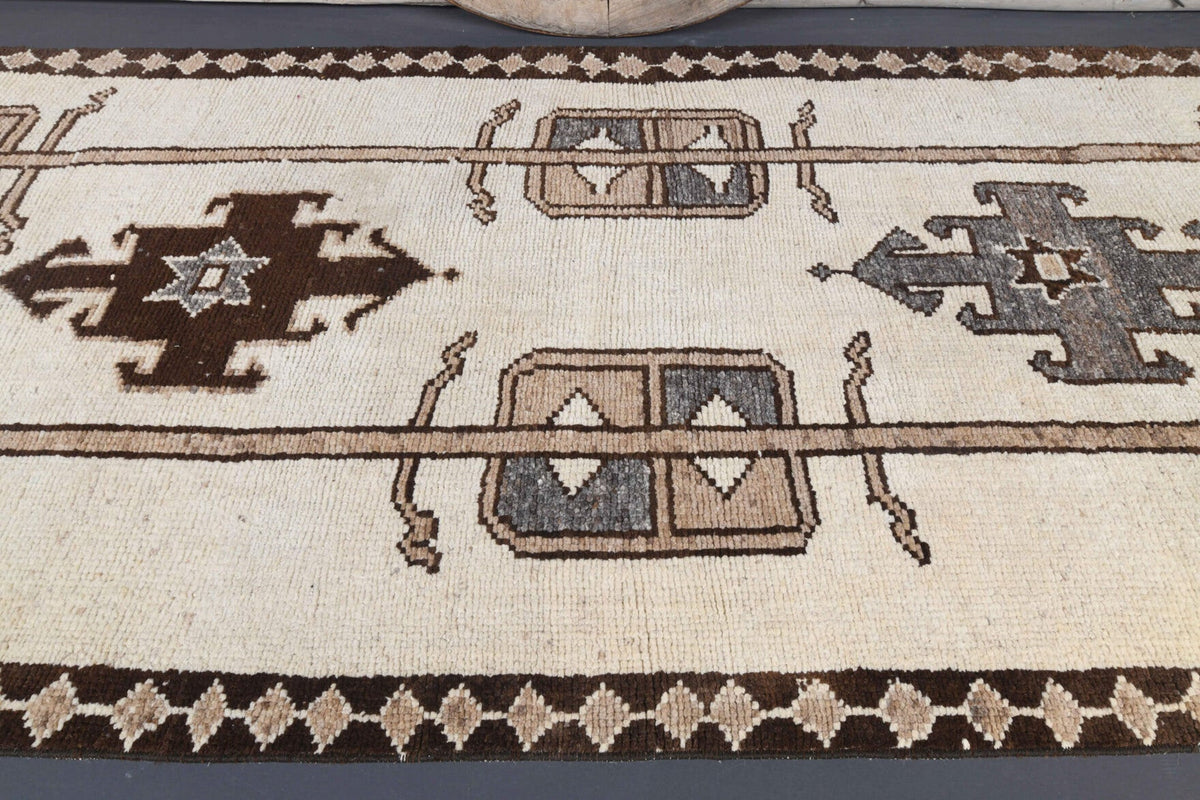 Vintage Oushak Runner Rug