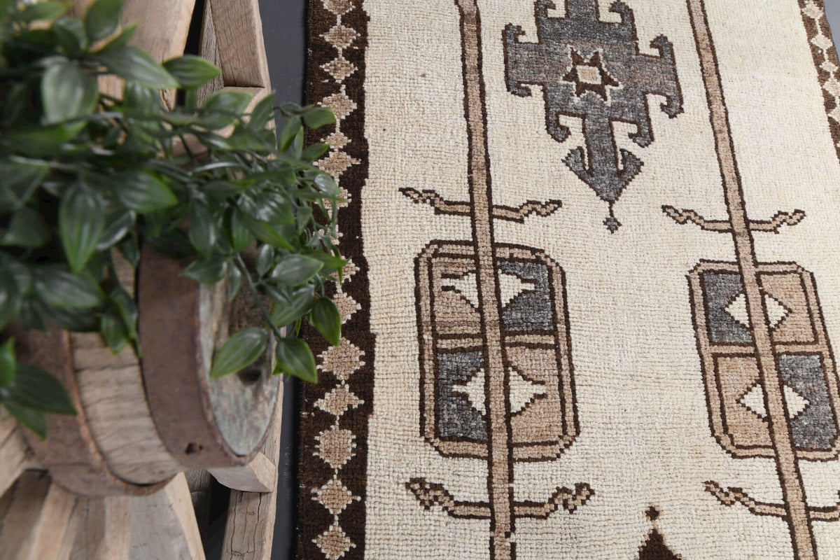 Vintage Oushak Runner Rug