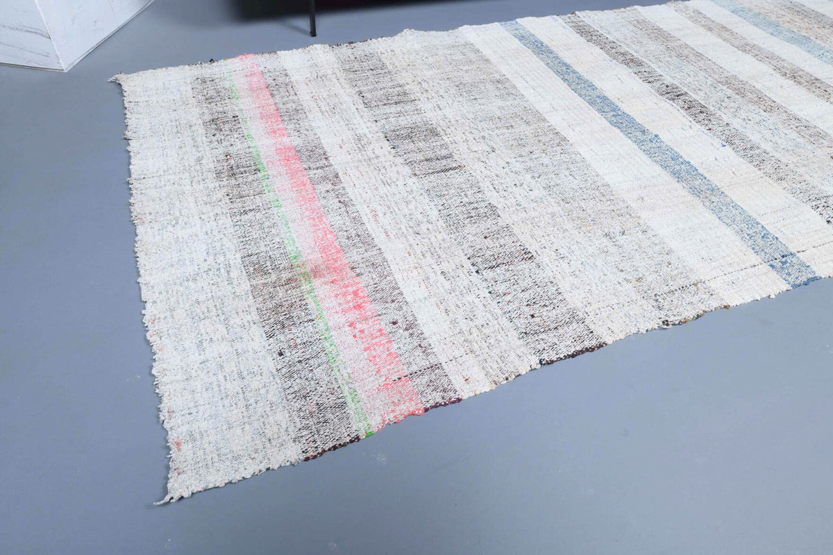 Tek parça vintage kilim yolluk 112x328 cm (3,67 m²) – Pera Halı