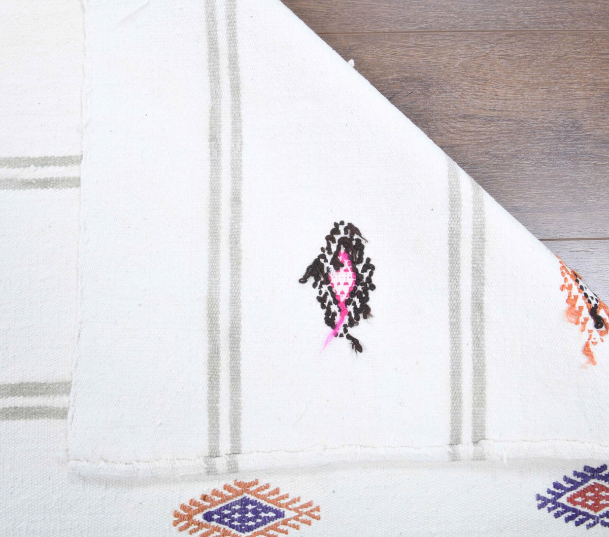 Tek parça vintage kilim yolluk 80x230 cm (1,84 m²) – Pera Halı