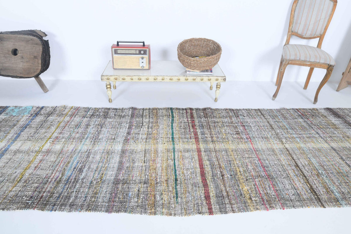 Tek parça vintage kilim yolluk 110x370 cm (4,07 m²) – Pera Halı