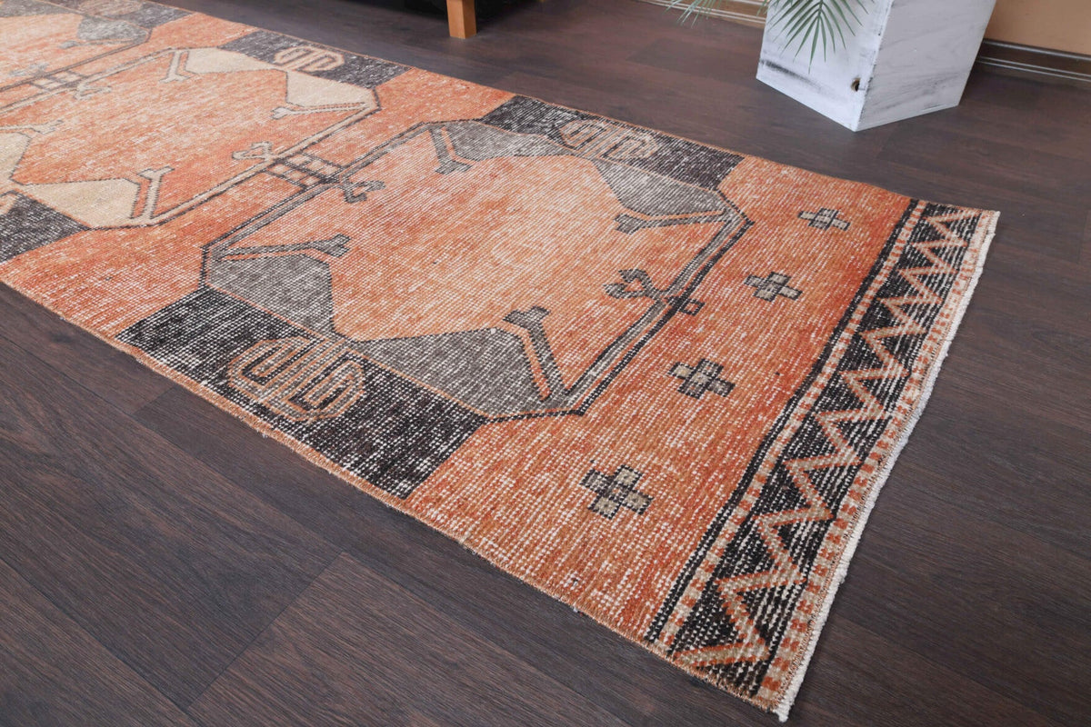 Tek parça el dokuma vintage yolluk 83x305 cm (2,53 m²) – Pera Halı