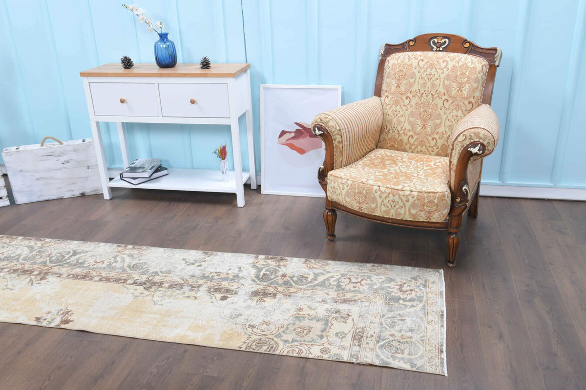 2,59 m² el dokuma vintage yolluk – Anadolu, 1970'ler