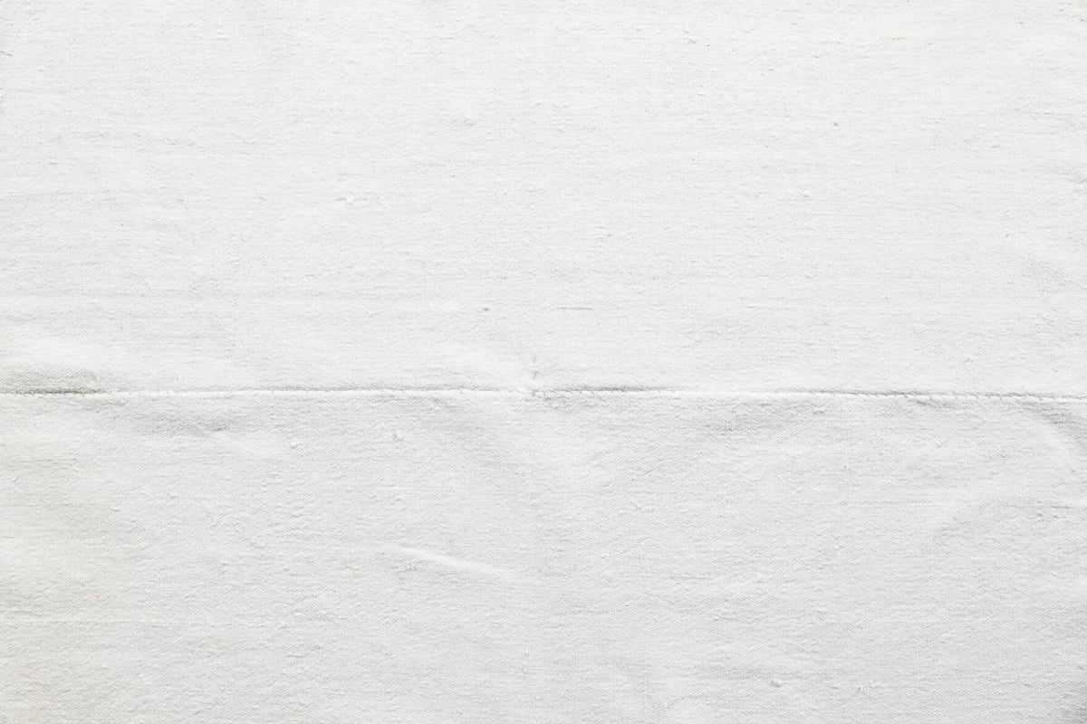 Vintage White Kilim Rug