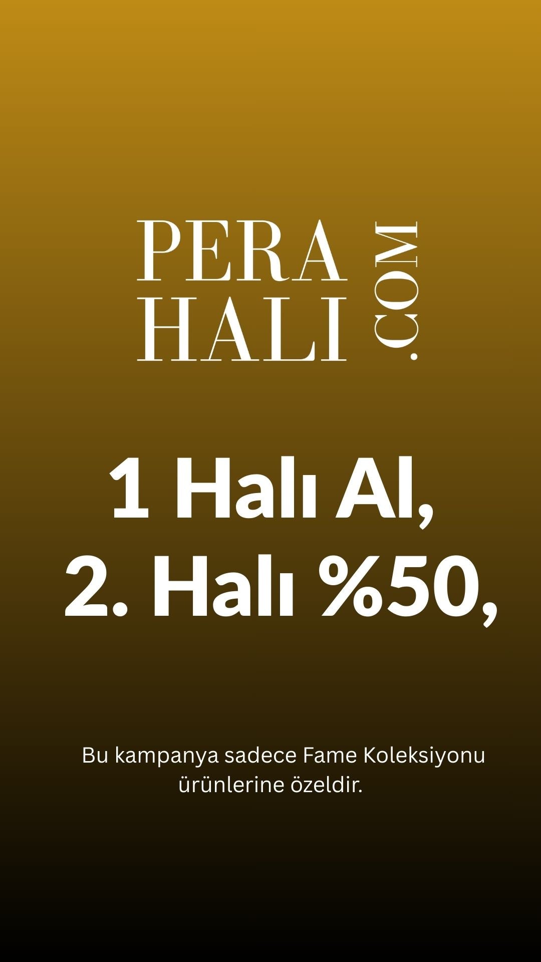 Pera Halı Koleksiyon Banner